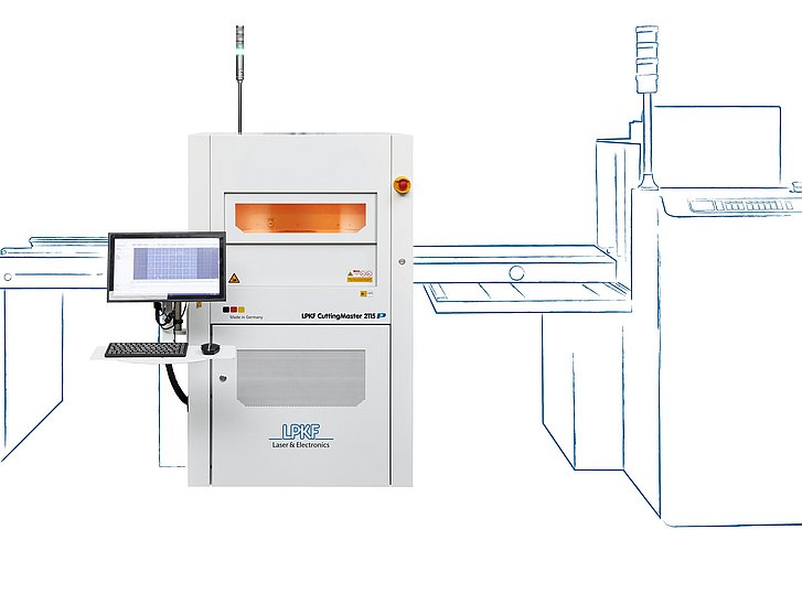 LPKF CuttingMaster 2000 laser depaneling system