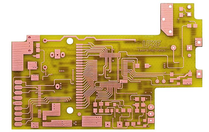 FR4 Printed circuit board processed on both sides
