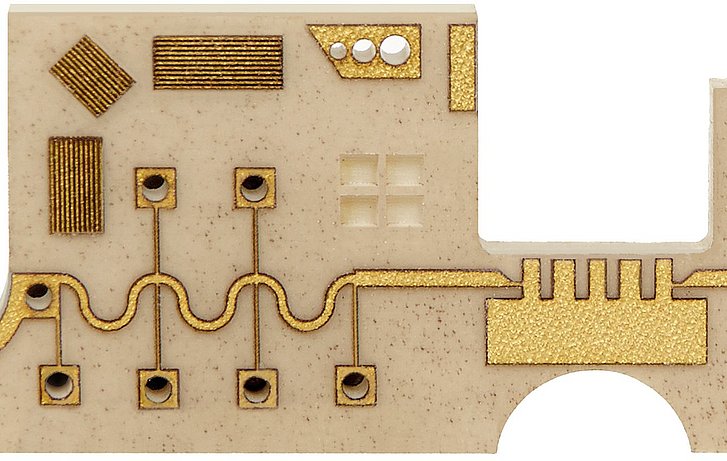 PCB depaneling with a laser